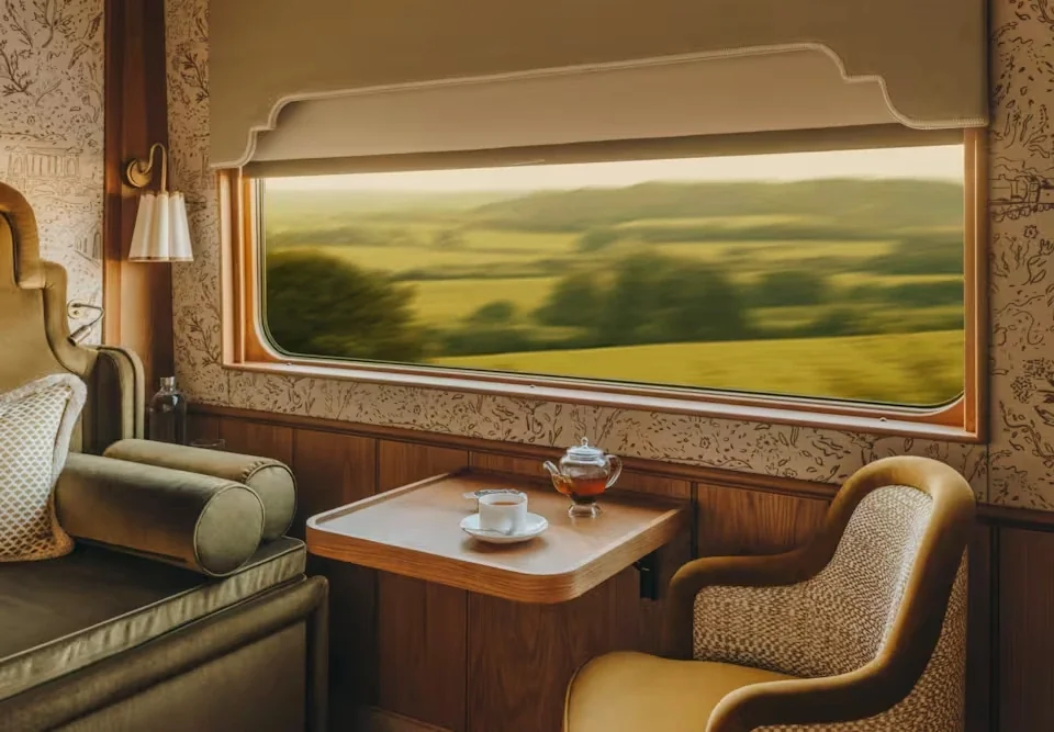 Le Belmond Britannic Explorer, train de luxe en Angleterre et au Pays de Galles, alternative Royal Scotsman hors &Eacute;cosse