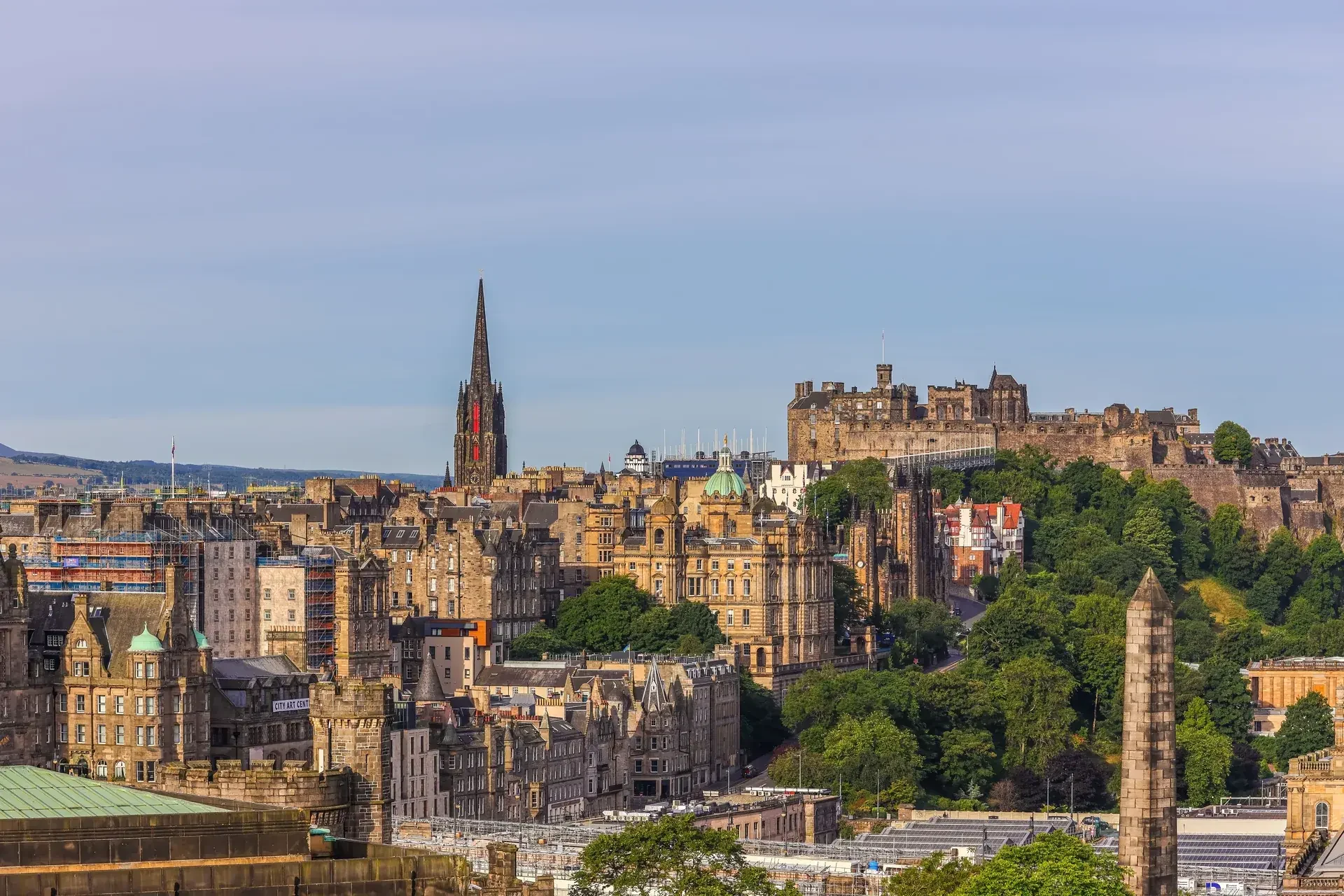 Edinburgh at Christmas