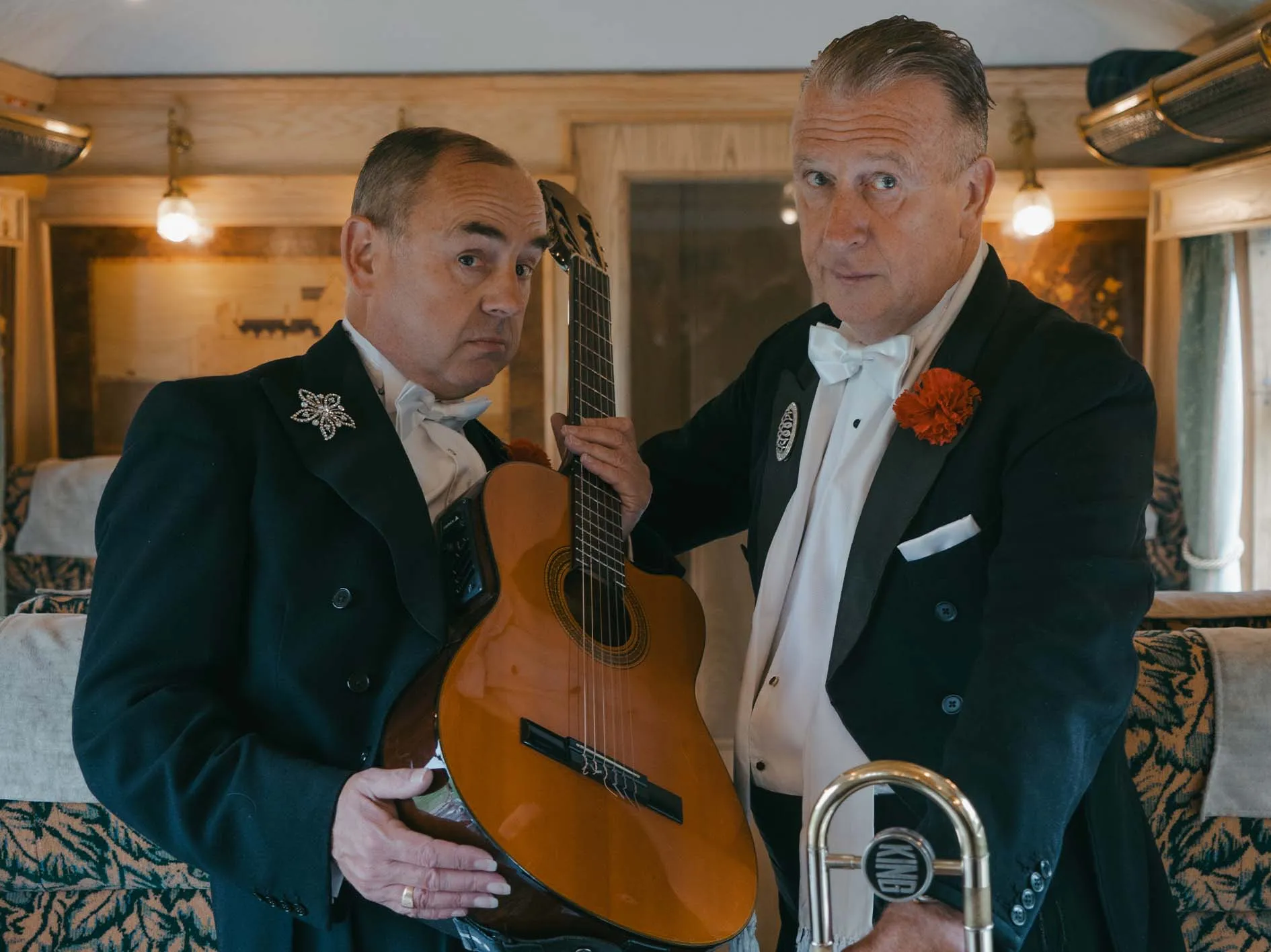 Musiciens dans le wagon &mdash; Northern Belle