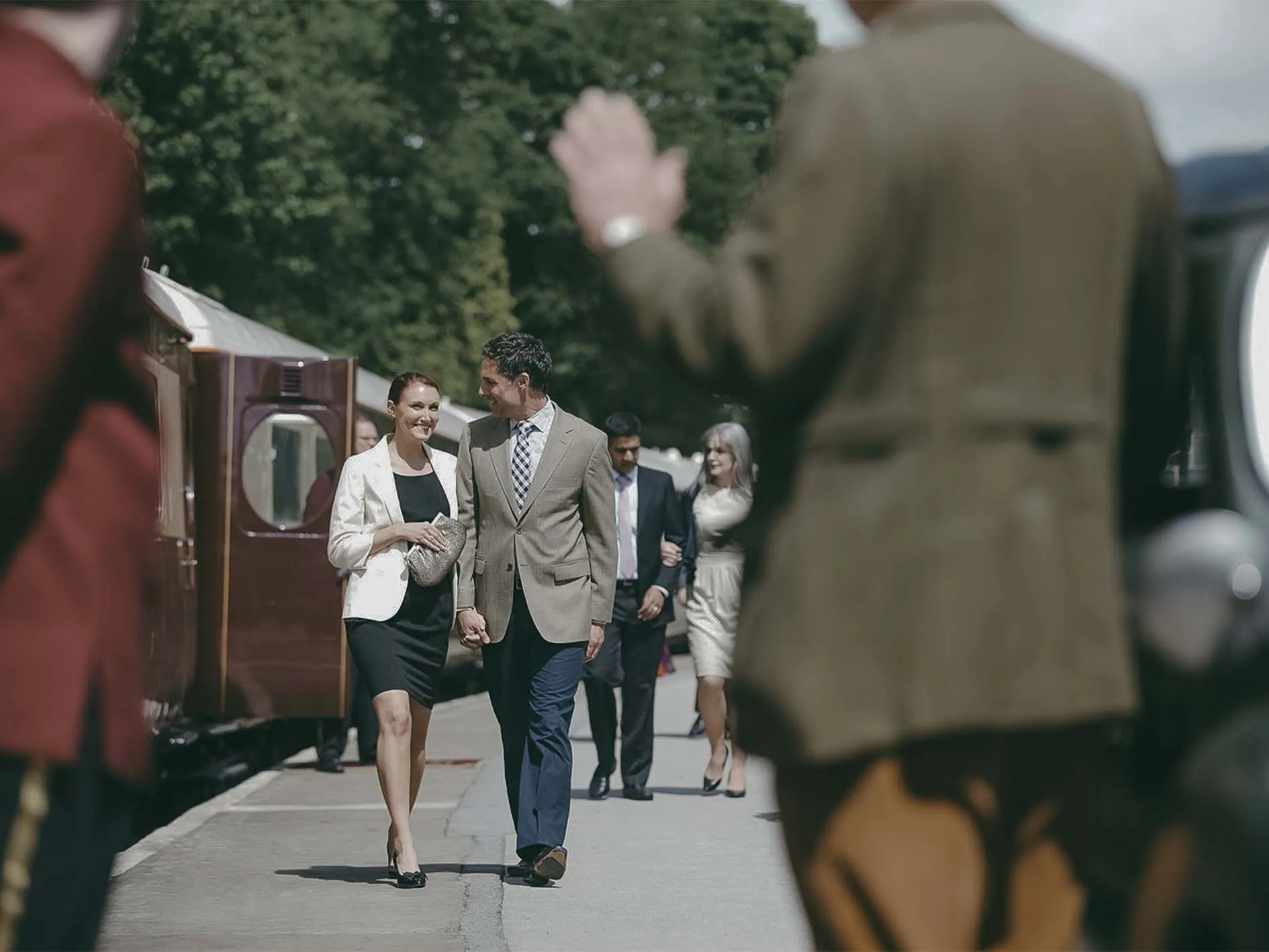 Embarquement sur le quai &mdash; Northern Belle, &eacute;t&eacute;