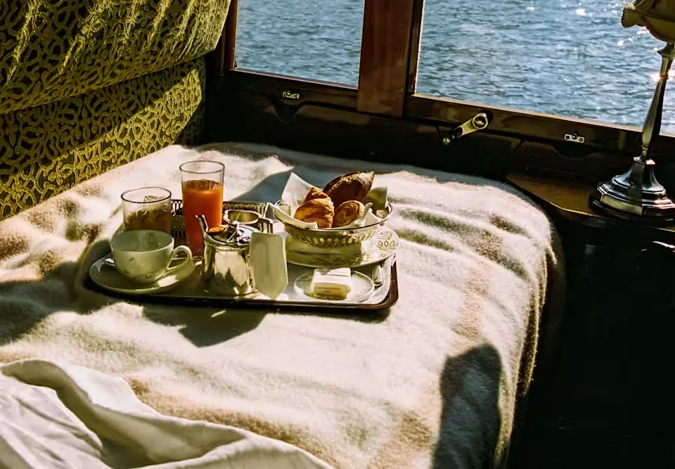 Cabine historique twin lits &mdash; Venice Simplon-Orient-Express Art D&eacute;co